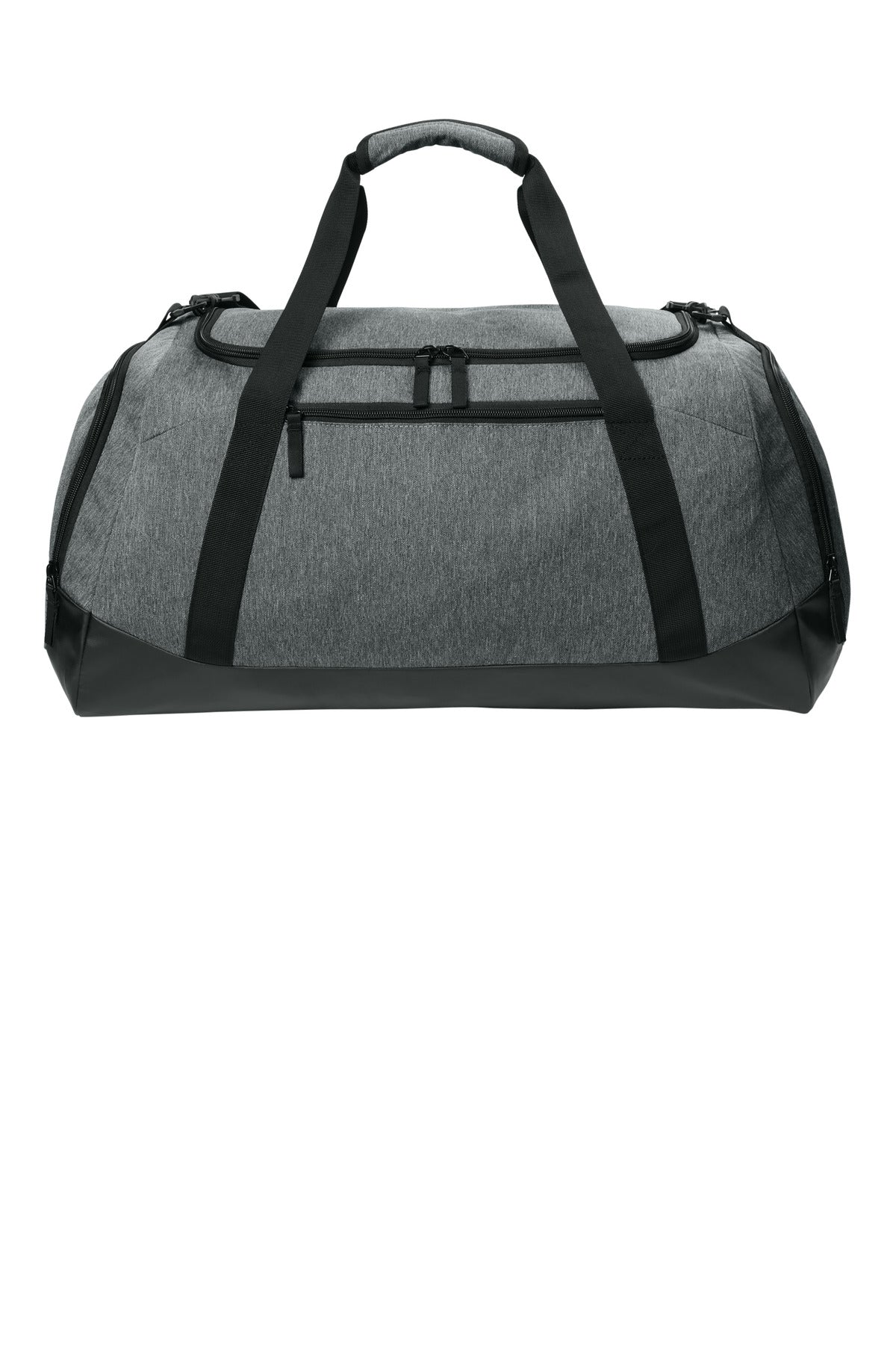 Sport-Tek Large Rec Duffel BST505 - Heather Grey - front