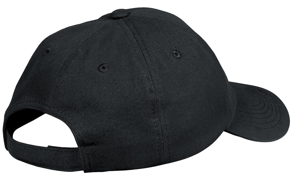 Port Authority Unstructured Brushed Twill Cap. BTU - Black - back