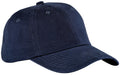 Port Authority Unstructured Brushed Twill Cap. BTU - Navy - front