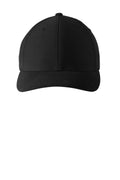 Port Authority Flexfit 110 Performance Snapback Cap C301 - Black - front