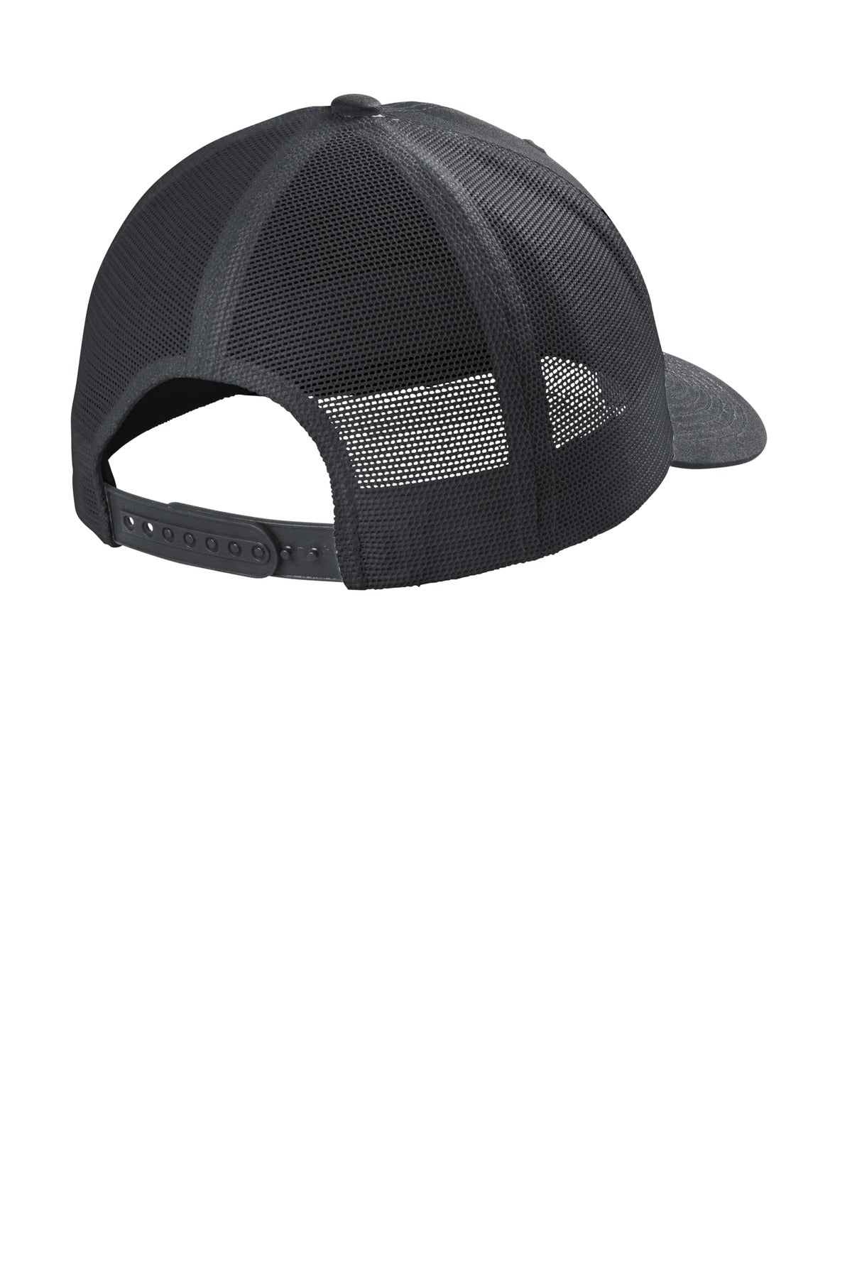 Port Authority Eco Snapback Trucker Cap C402ECO - Grey Steel - back