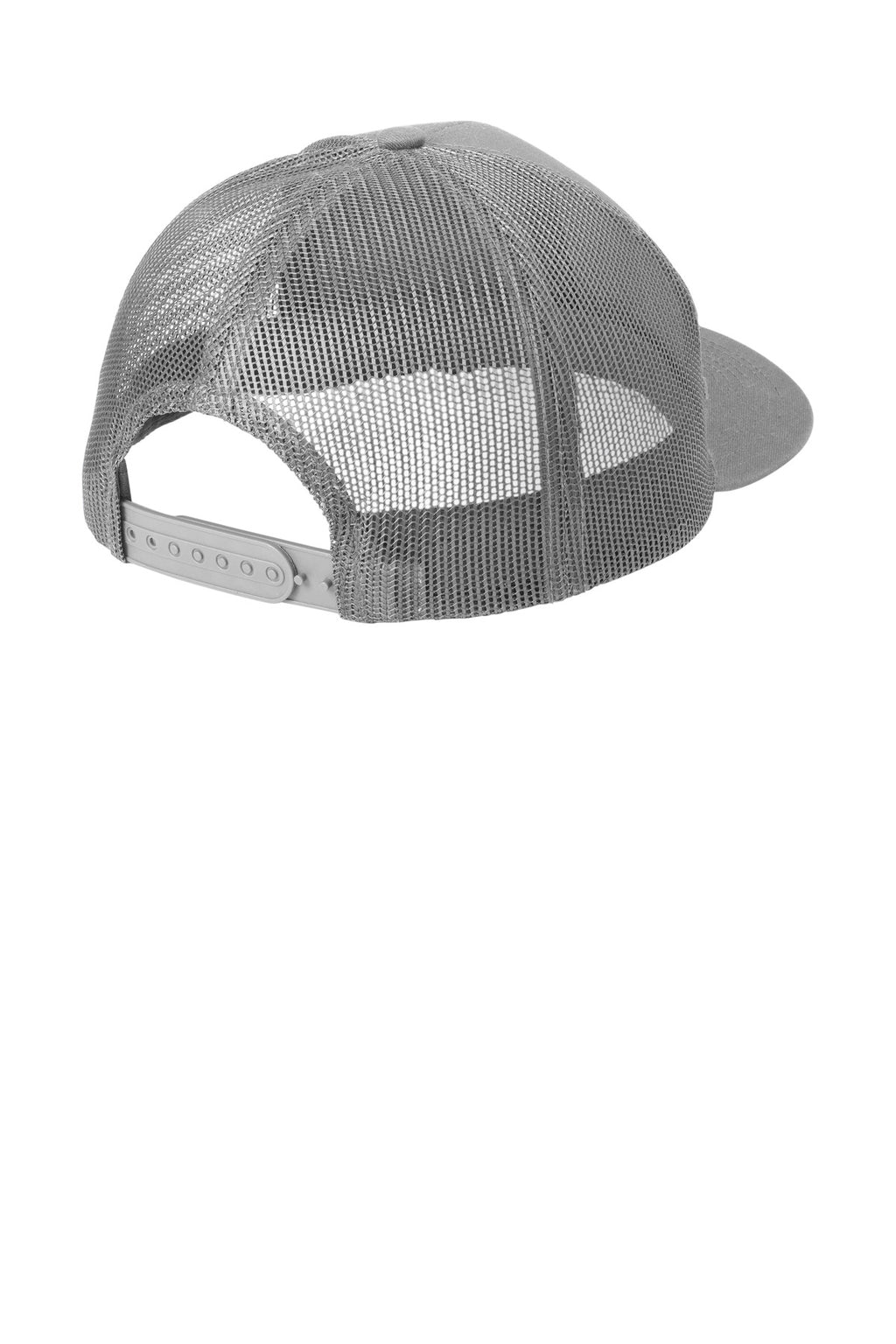 Port Authority Snapback Trucker Cap. C402 - Gusty Grey - back