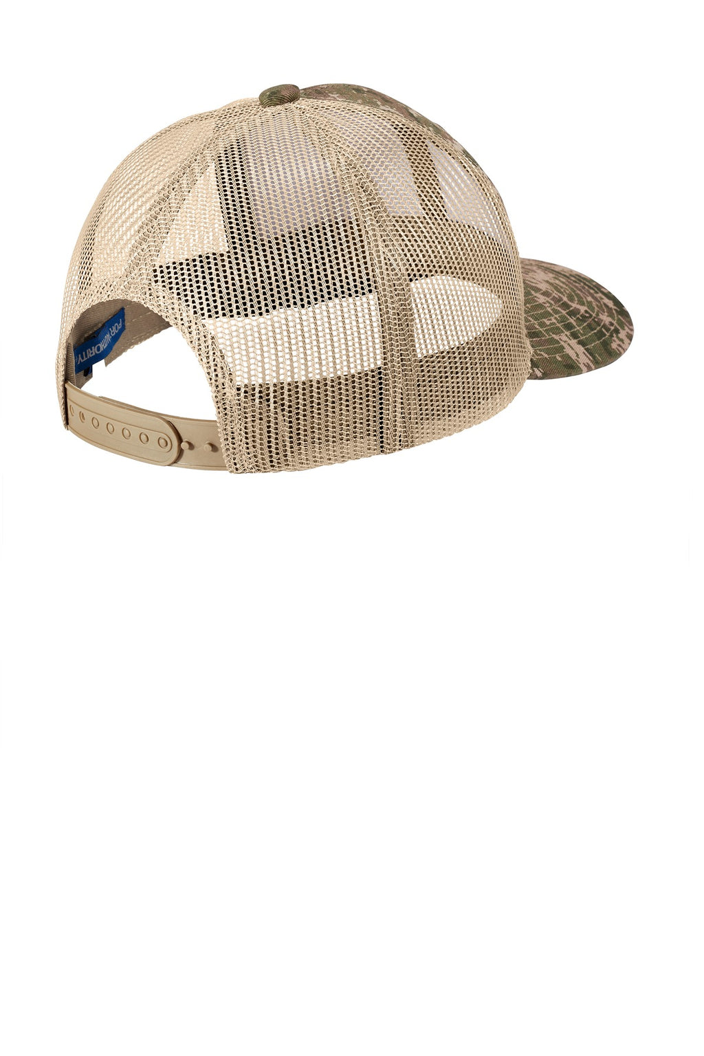 Port Authority Digi Camo Snapback Trucker Cap C404 - Olive Drab Green Digi/ Coyote Brown - back