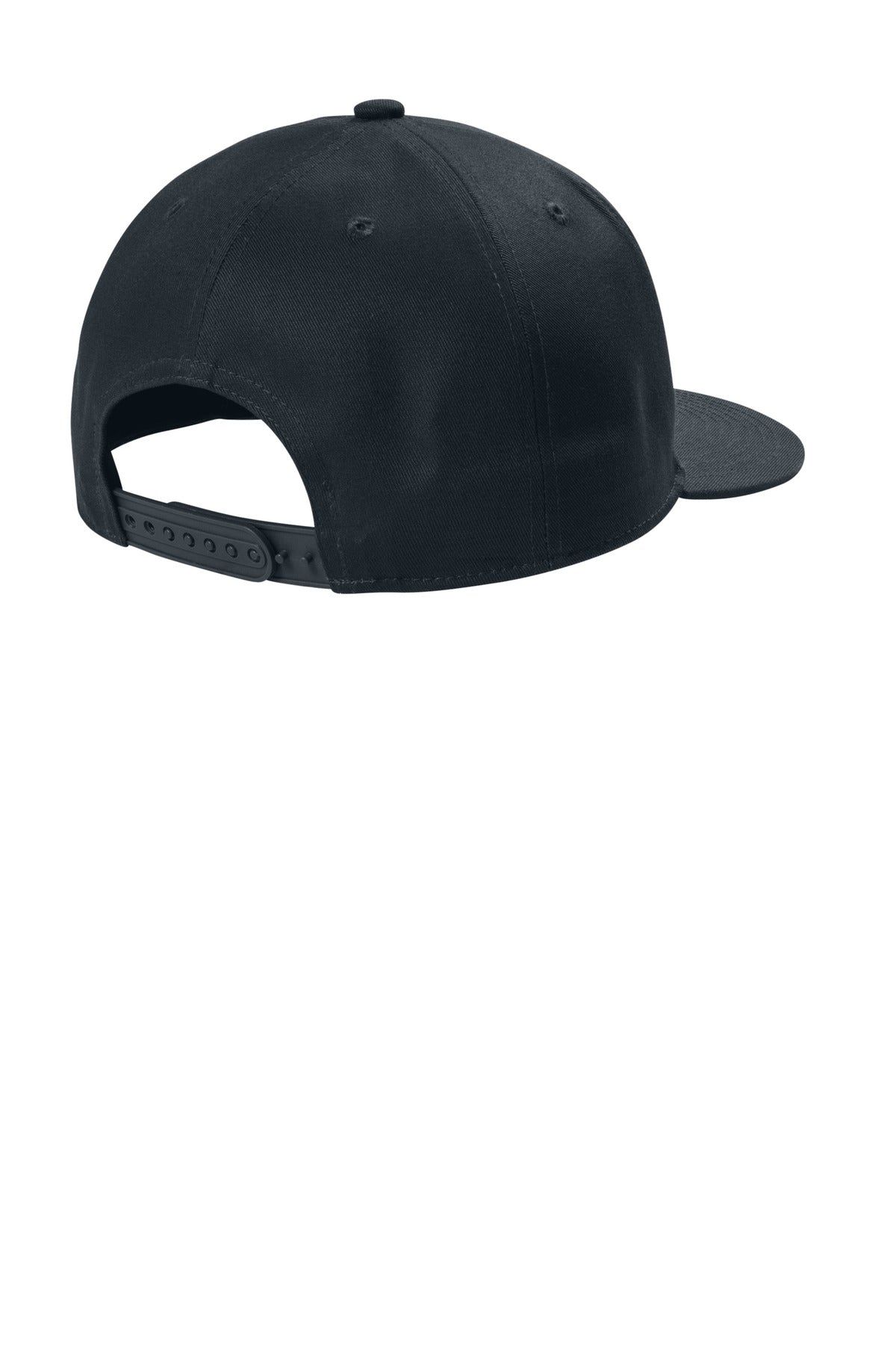 Port Authority Snapback Flat Bill Cap C406 - Rich Navy - back