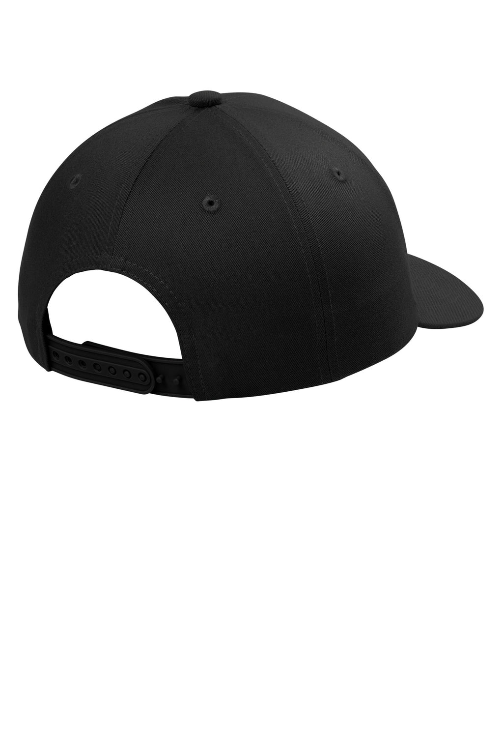 Port Authority Snapback Cap C408 - Black - back