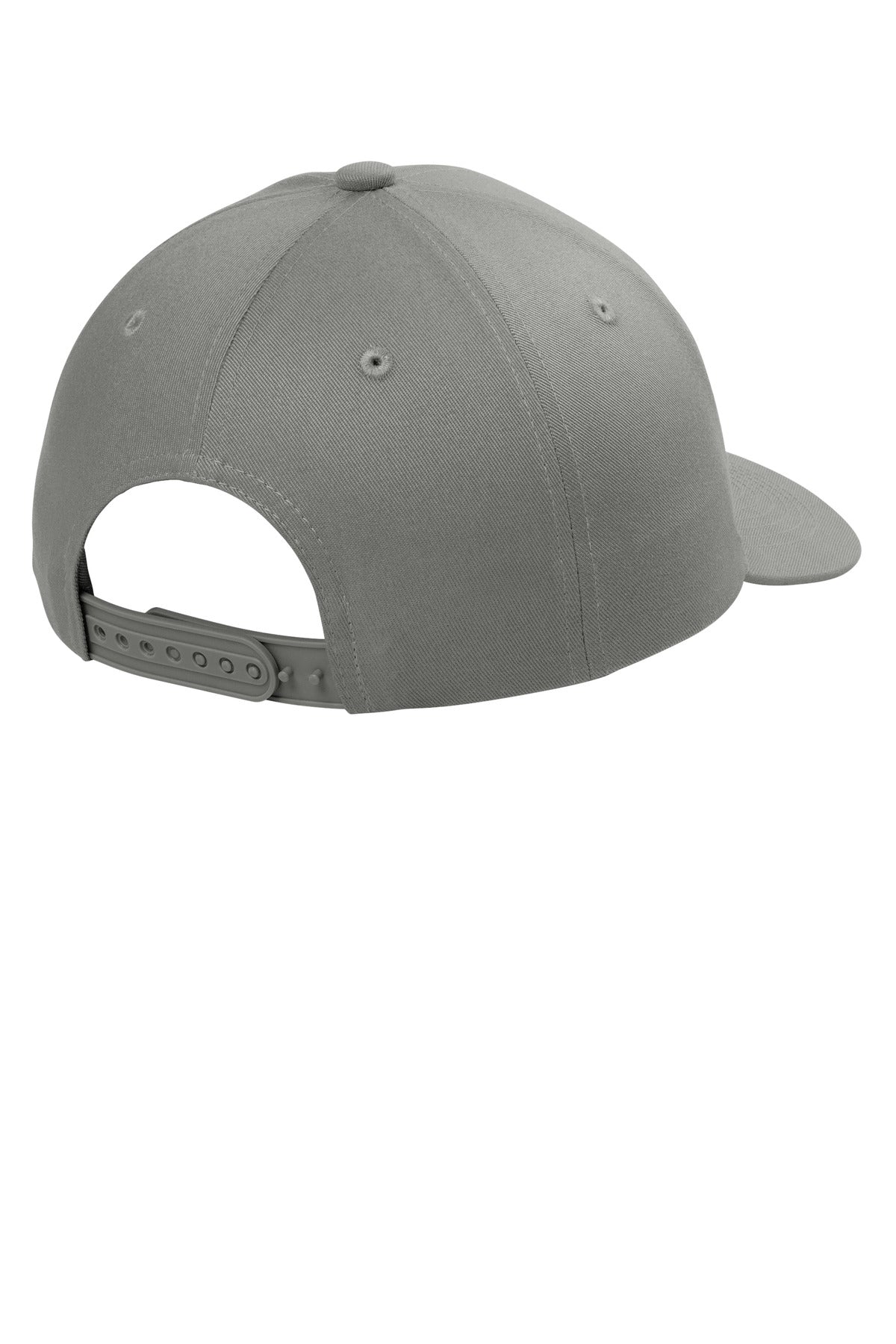 Port Authority Snapback Cap C408 - Gusty Grey - back