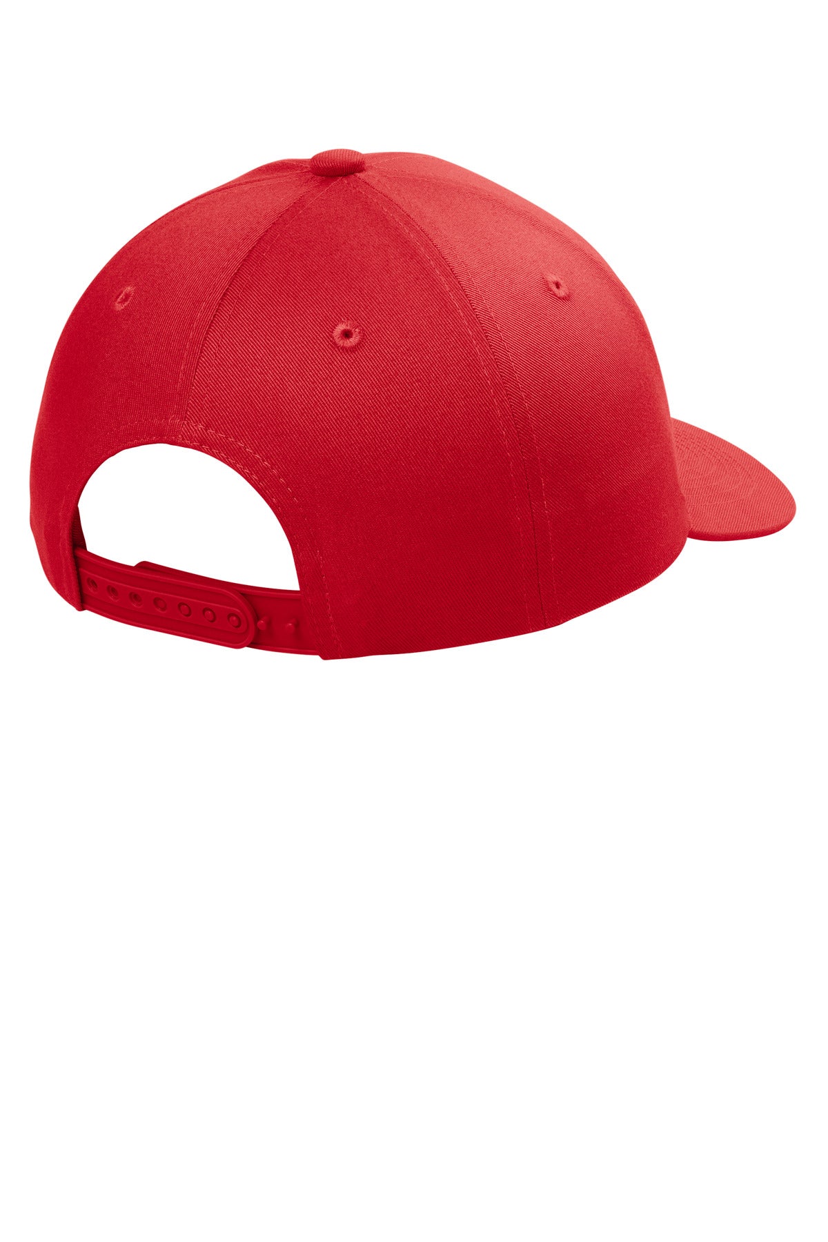 Port Authority Snapback Cap C408 - True Red - back