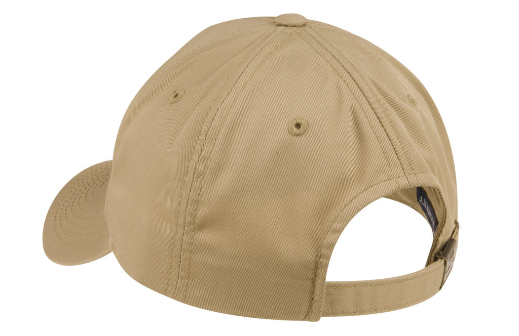 Port Authority Fine Twill Cap. C800 - Khaki - back