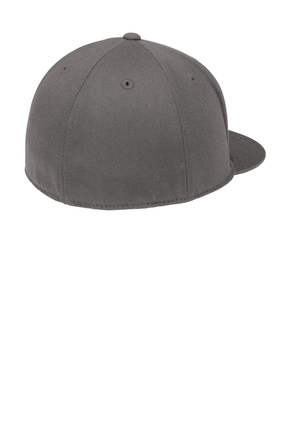 Port Authority Flexfit 210 Flat Bill Cap. C808 - Grey - back