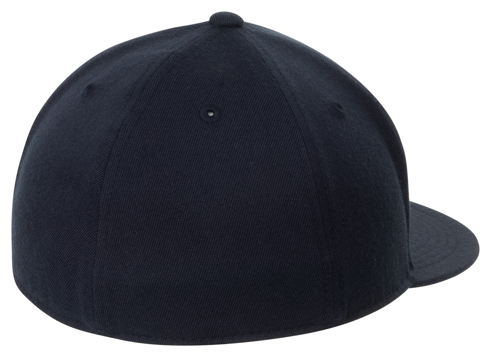 Port Authority Flexfit 210 Flat Bill Cap. C808 - Navy - back