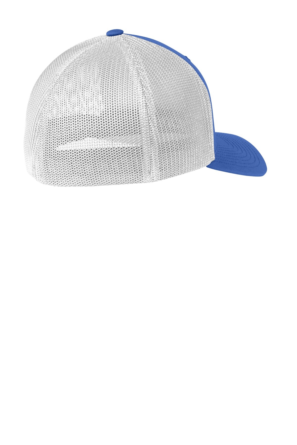 Port Authority Flexfit Mesh Back Cap. C812 - True Royal/ White - back