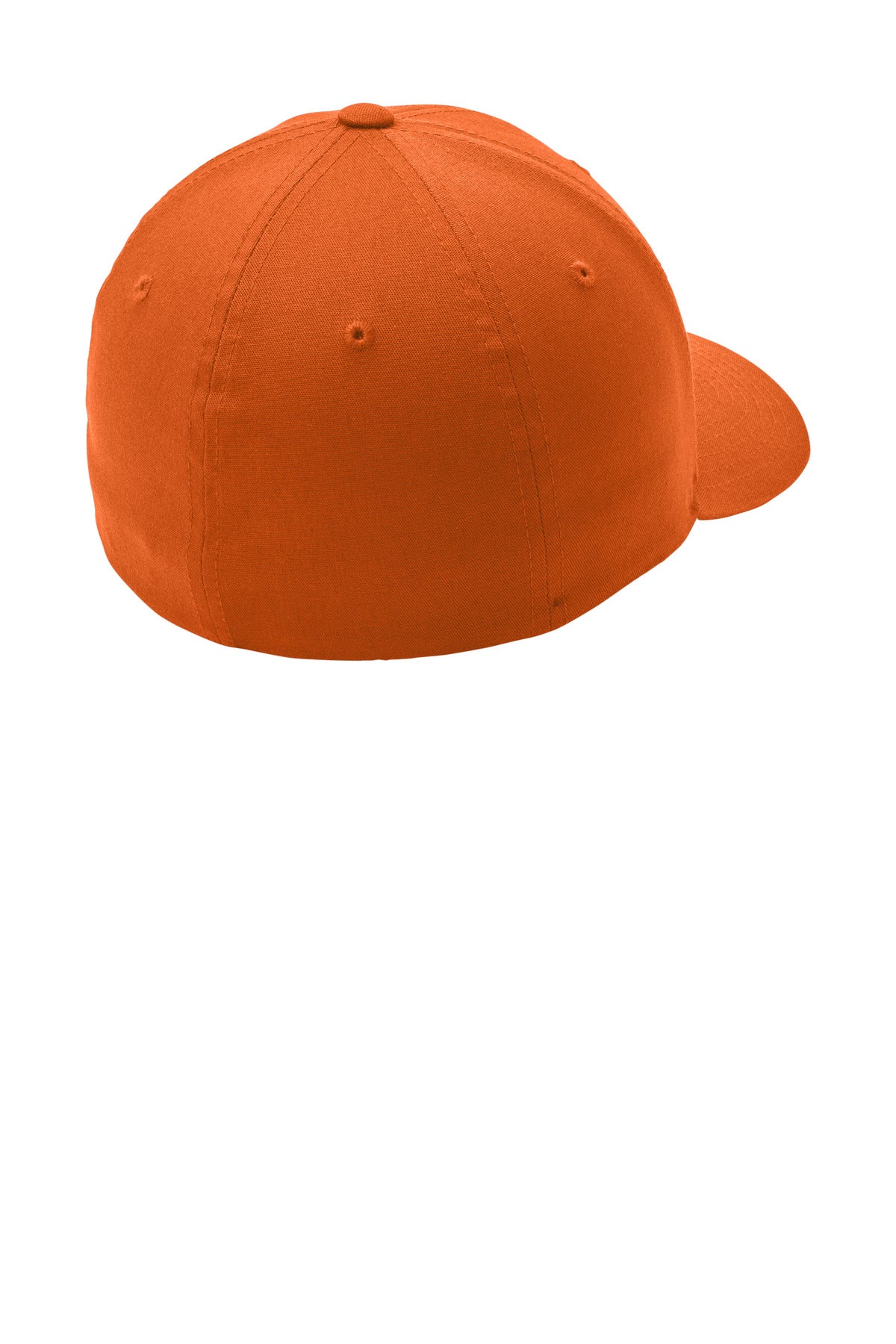 Port Authority Flexfit Cotton Twill Cap. C813 - Orange - back