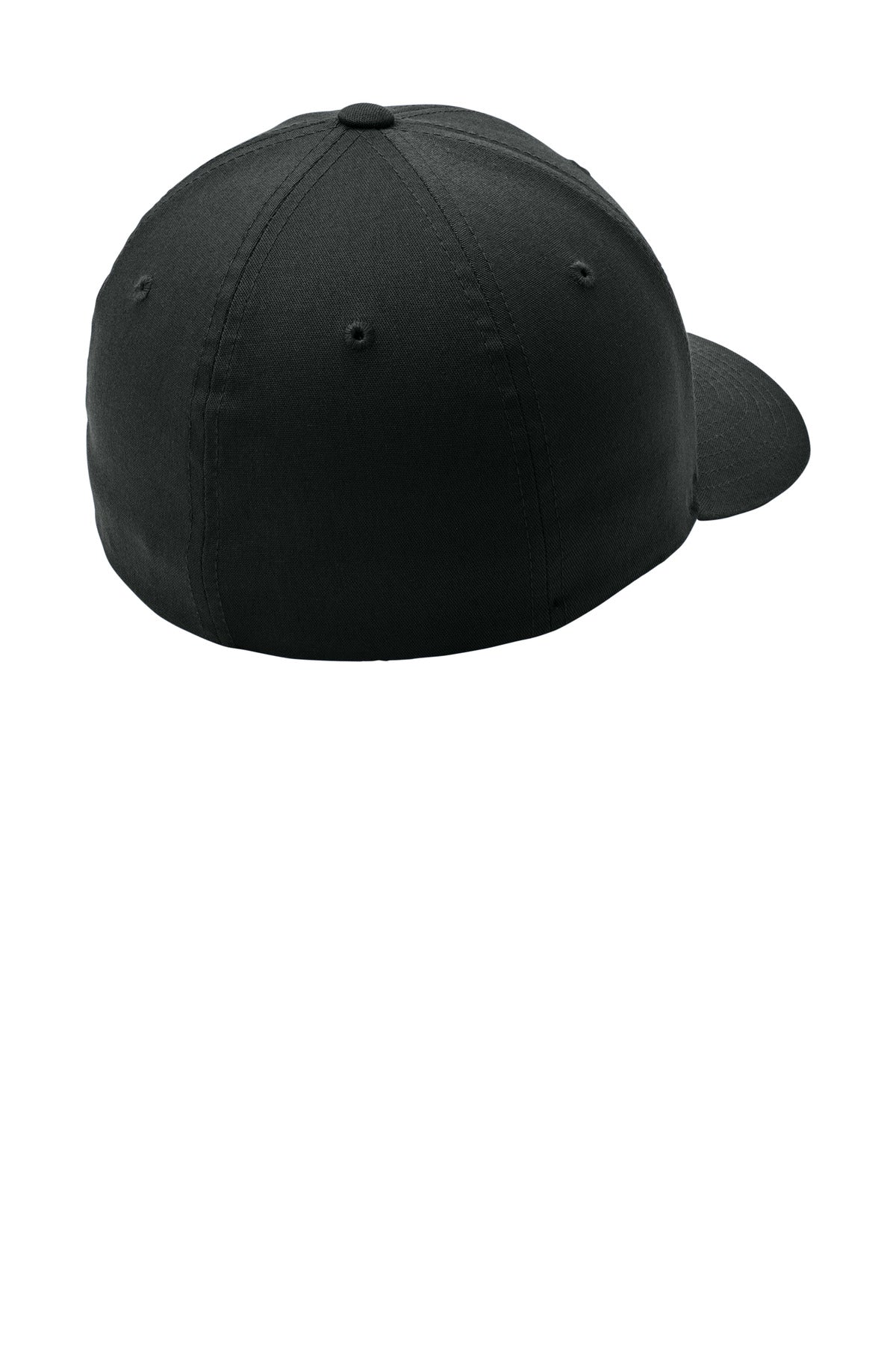 Port Authority Flexfit Cotton Twill Cap. C813 - Black - back