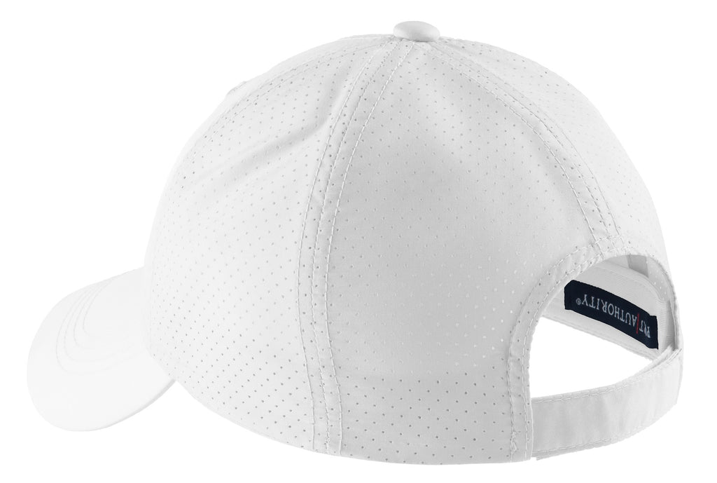 Port Authority Perforated Cap. C821 - White - back
