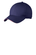 Port Authority Americana Flag Sandwich Cap. C829 - Blue Crush - front