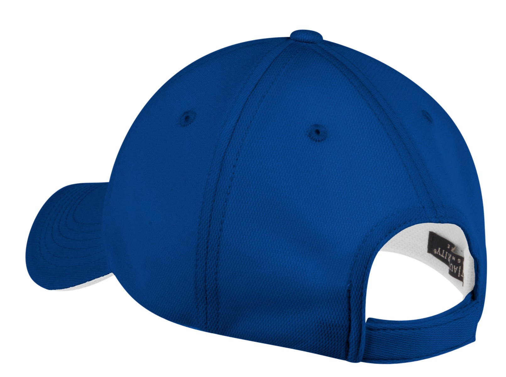 Port Authority Dry Zone Cap. C838 - Royal/ White - back