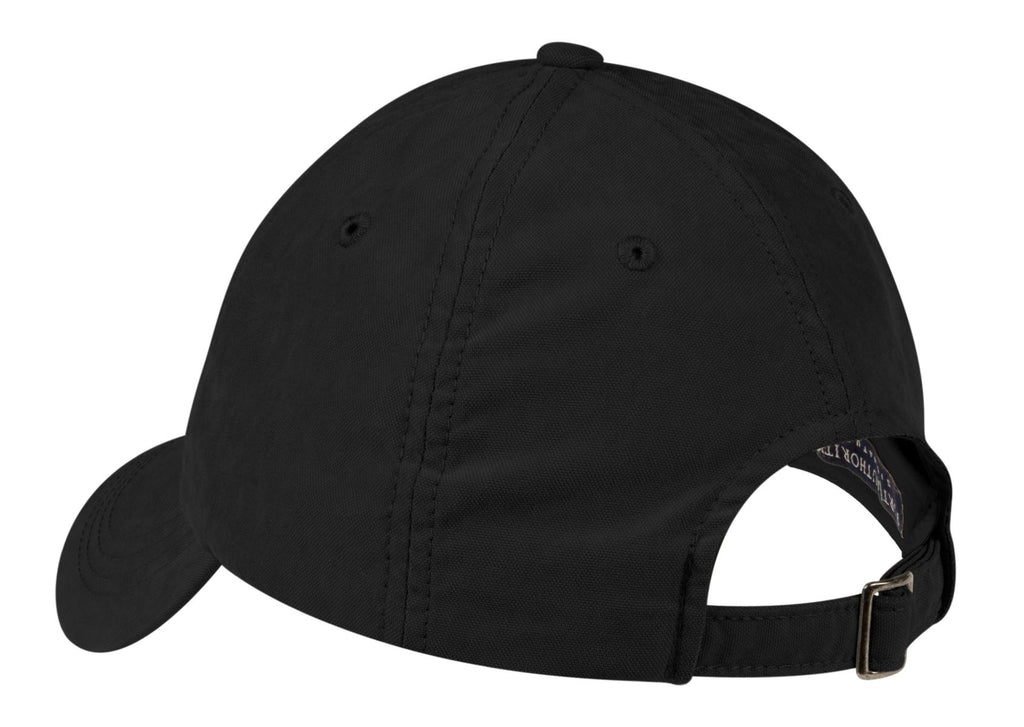 Port Authority Sueded Cap. C850 - Black - back