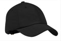 Port Authority Sueded Cap. C850 - Black - front
