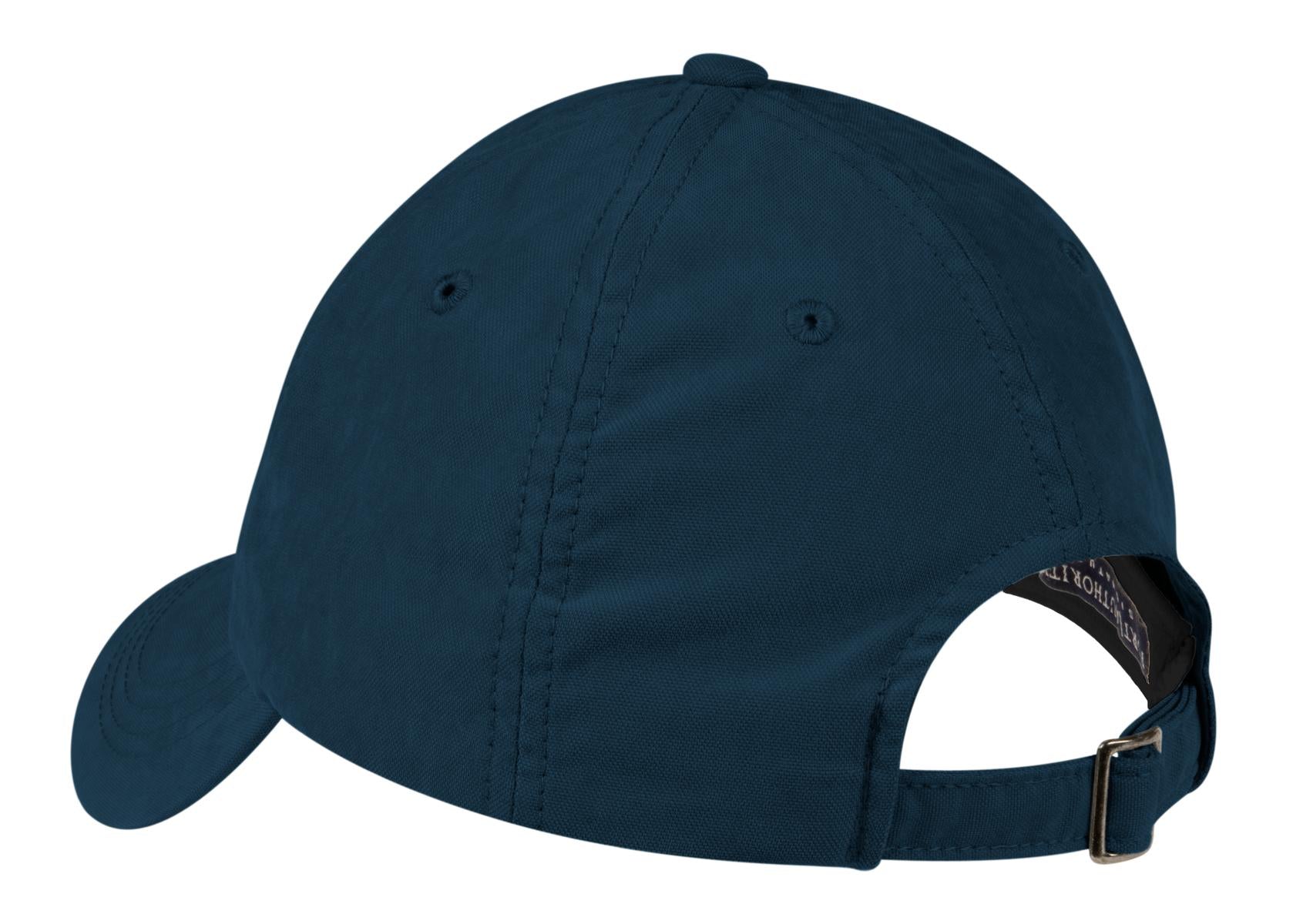 Port Authority Sueded Cap. C850 - Bright Navy - back