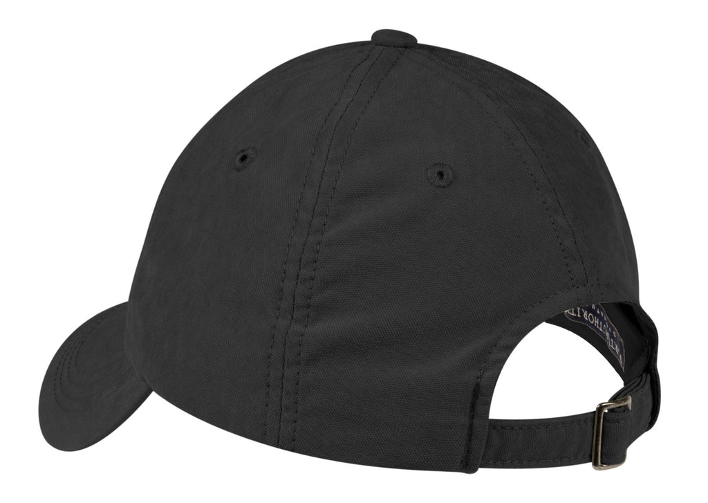 Port Authority Sueded Cap. C850 - Charcoal - back