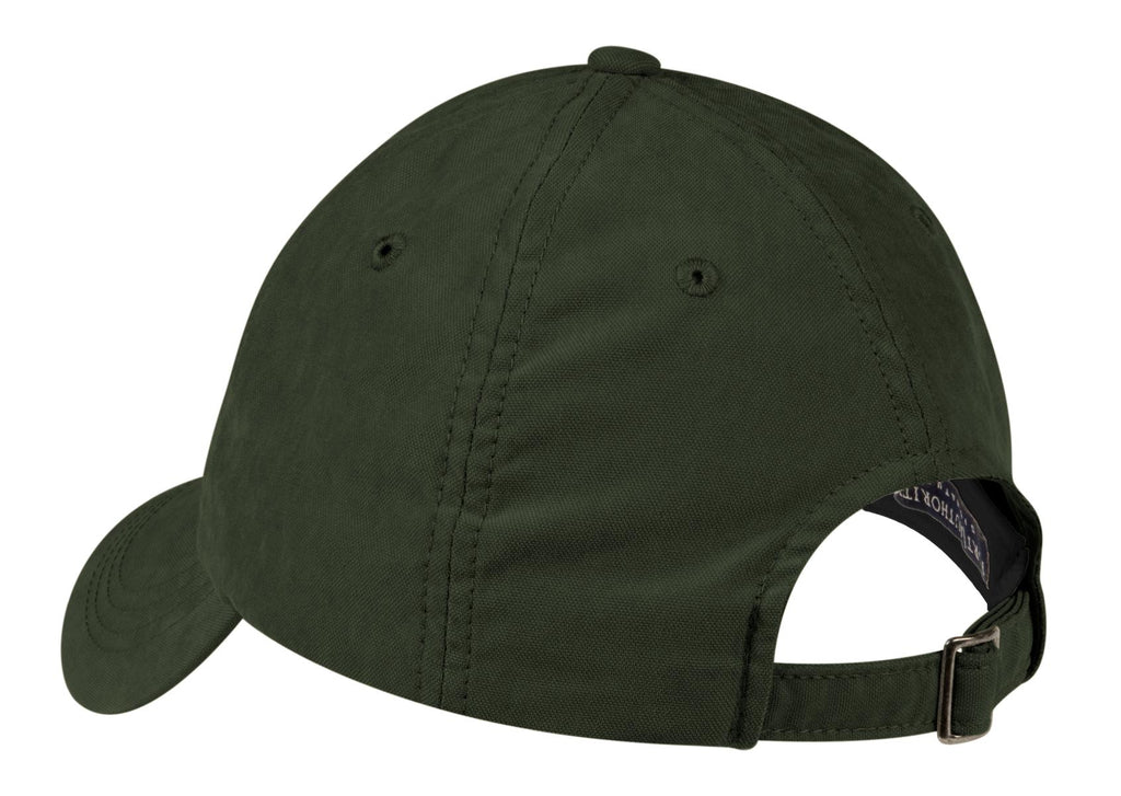 Port Authority Sueded Cap. C850 - Olive - back