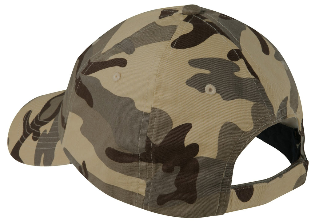 Port Authority Camouflage Cap. C851 - Desert Camo - back