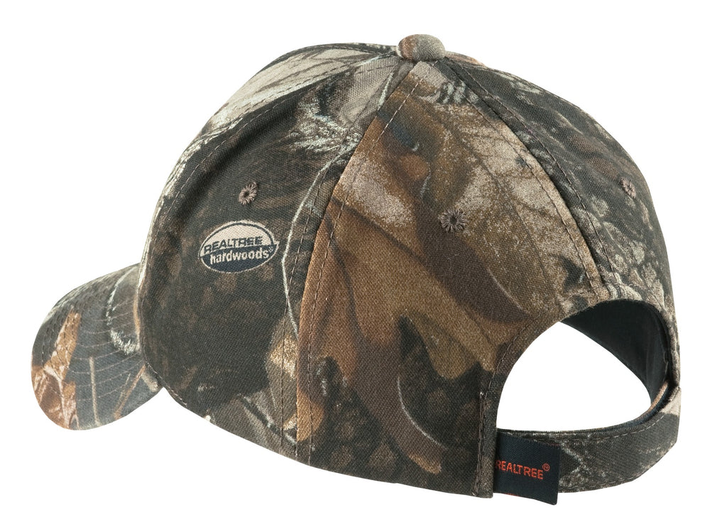Port Authority Pro Camouflage Series Cap. C855 - Realtree Hardwoods - back