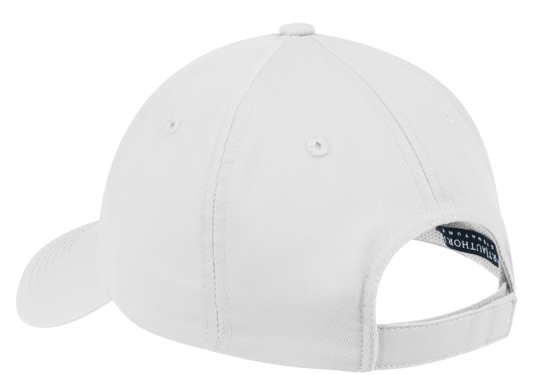 Port Authority Nylon Twill Performance Cap. C868 - White - back