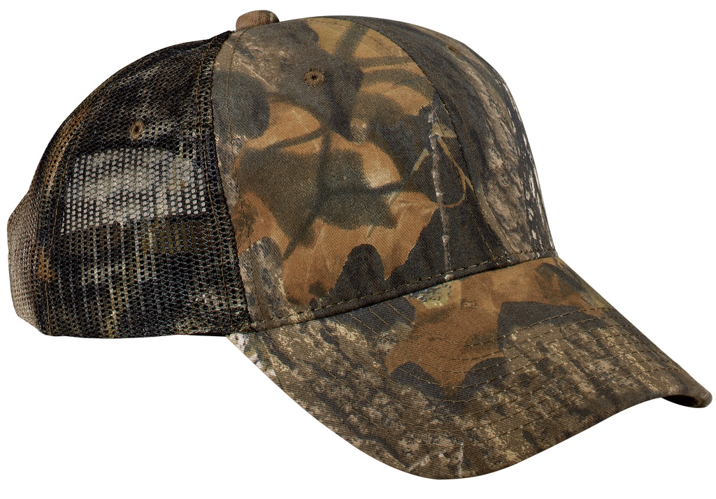 Port Authority Pro Camouflage Series Cap with Mesh Back. C869 - Mossy Oak New Break-Up - front