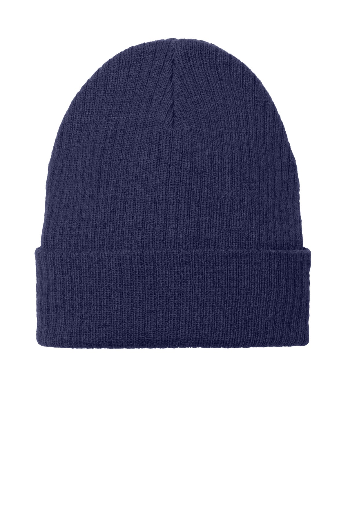 Port Authority C-FREE Recycled Beanie C880 - True Navy - front