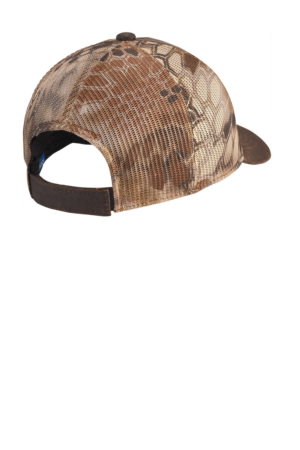 Port Authority Pigment Print Camouflage Mesh Back Cap C891 - Kryptek Highlander/ Brown - back