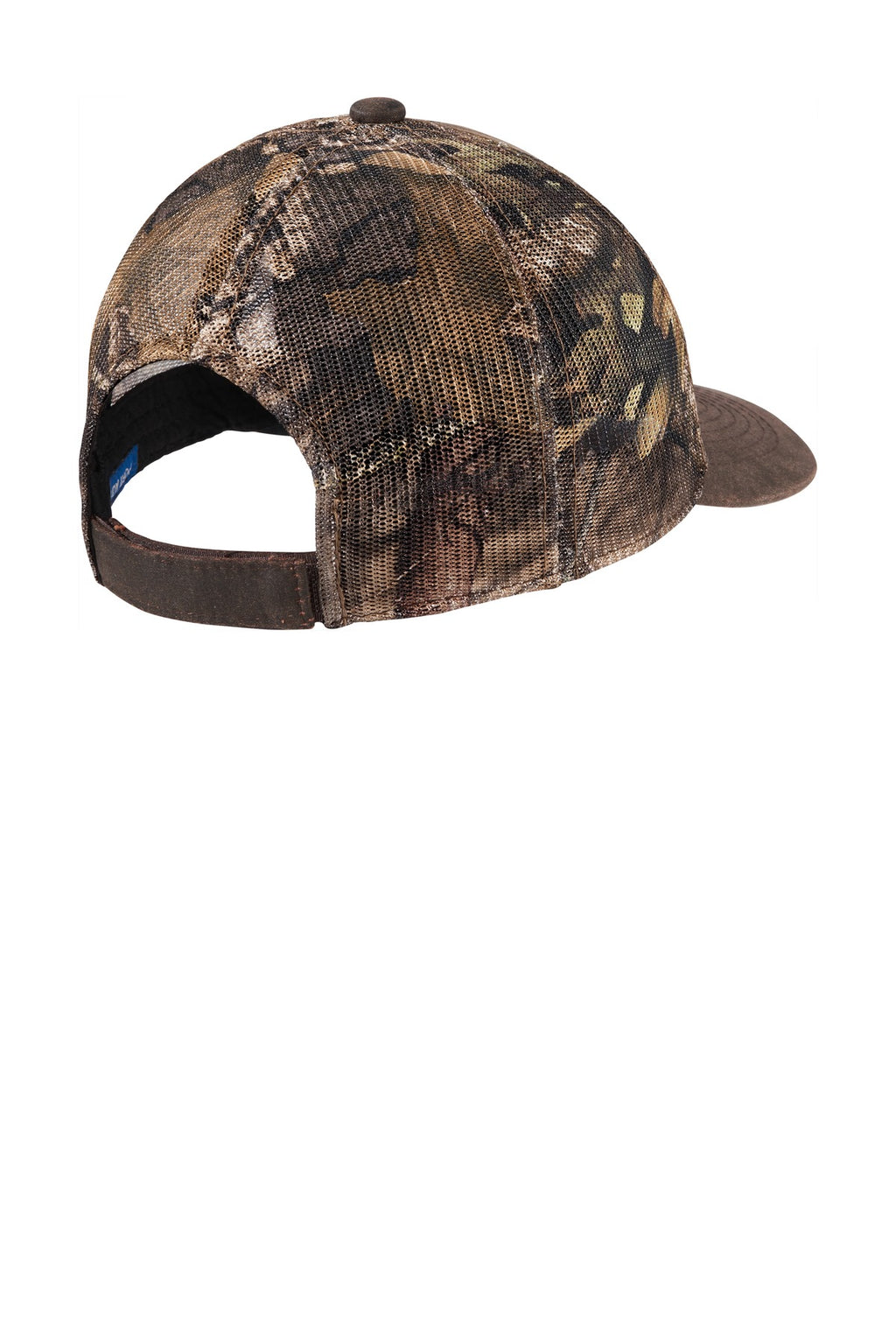 Port Authority Pigment Print Camouflage Mesh Back Cap C891 - Mossy Oak Break-up Country/ Brown - back