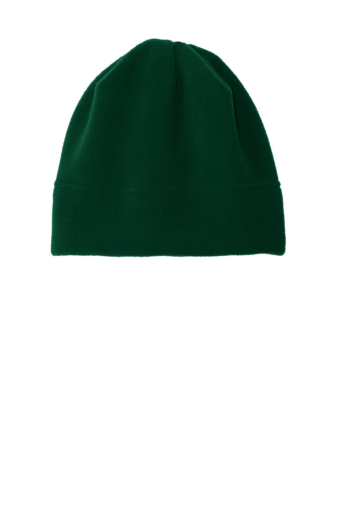 Port Authority R-Tek Stretch Fleece Beanie. C900 - Dark Green - front