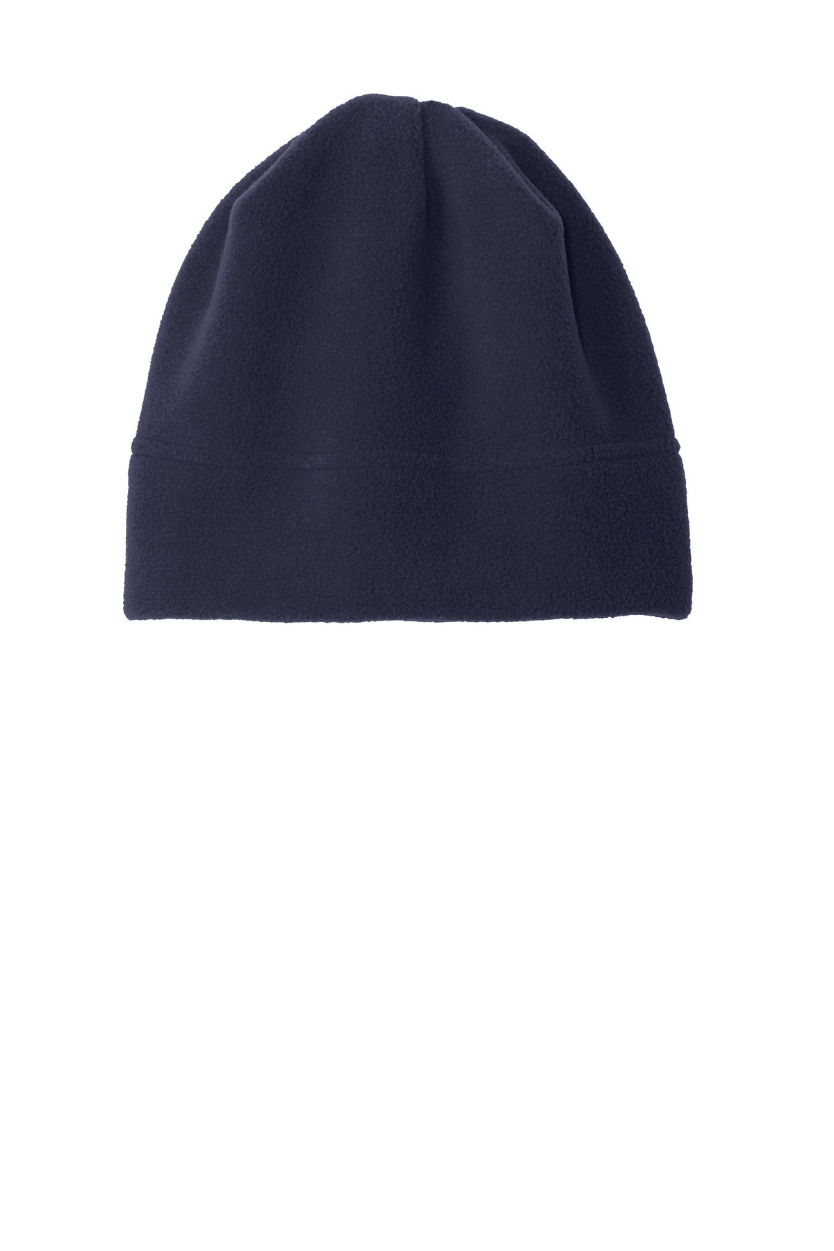 Port Authority R-Tek Stretch Fleece Beanie. C900 - Navy - front