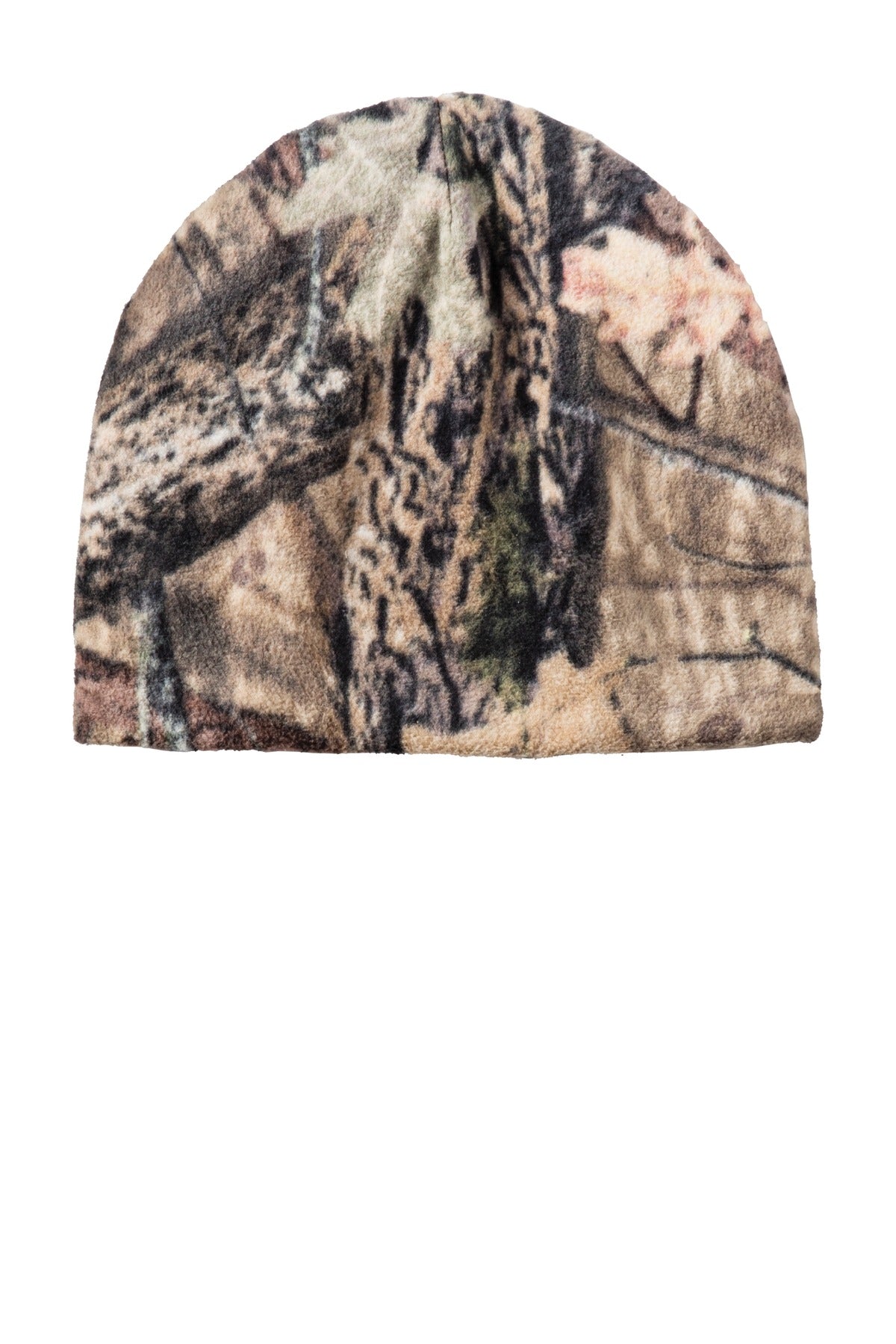 Port Authority Camouflage Fleece Beanie. C901 - Mossy Oak Break-Up Country - front