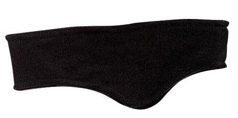 Port Authority R-Tek Stretch Fleece Headband. C910 - Black - front