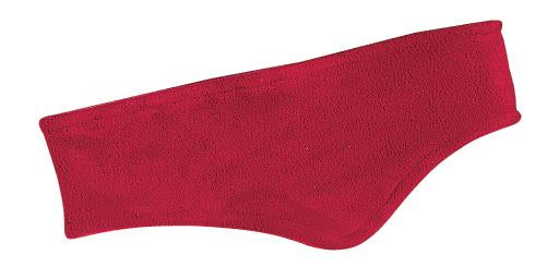 Port Authority R-Tek Stretch Fleece Headband. C910 - Red - front
