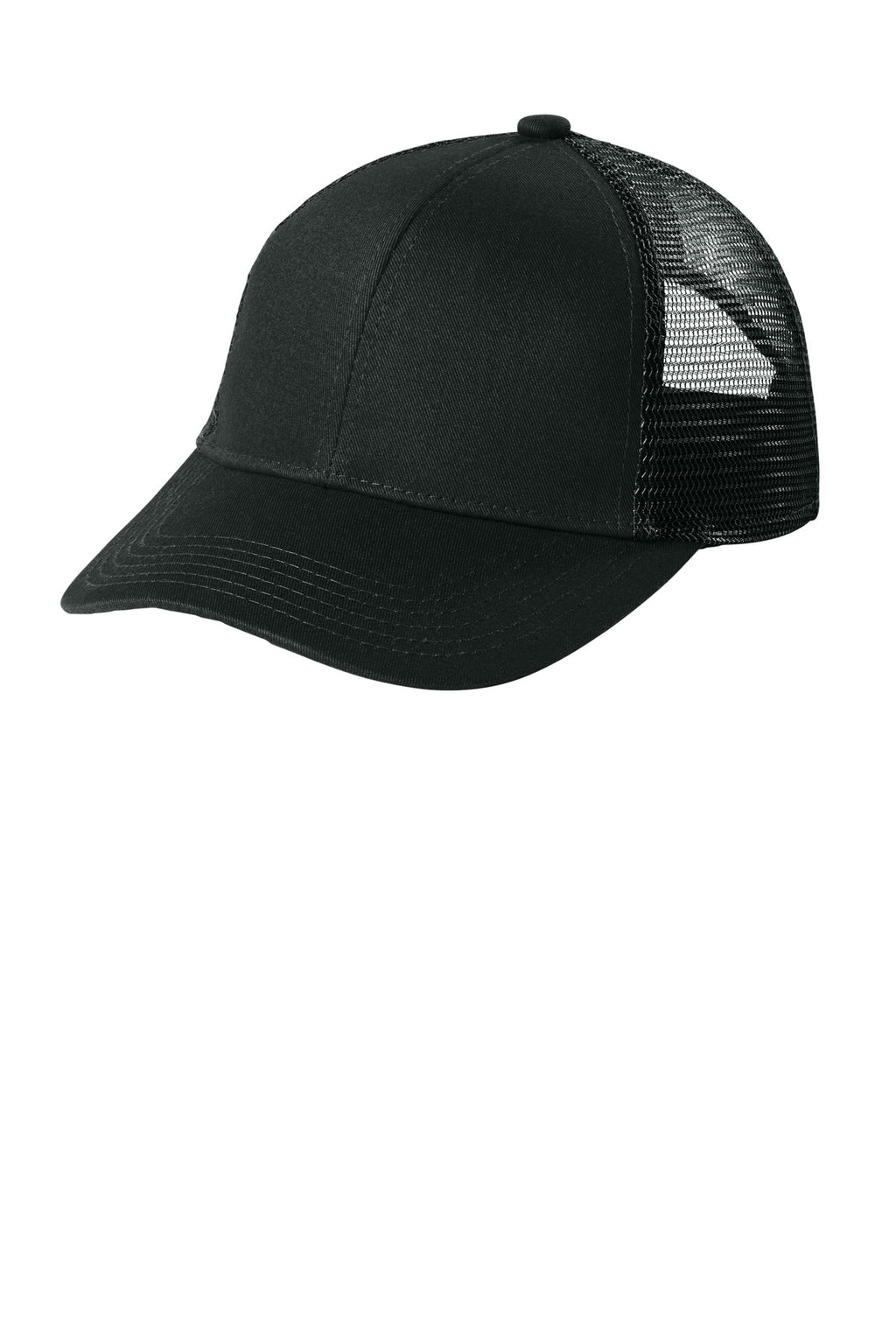 Port Authority Adjustable Mesh Back Cap. C911 - Black - front
