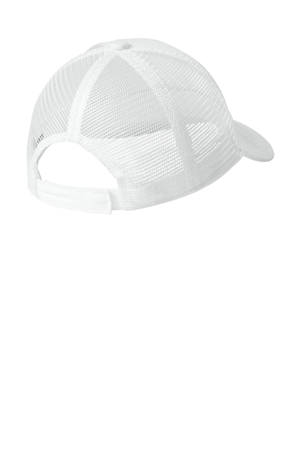 Port Authority Adjustable Mesh Back Cap. C911 - White - back