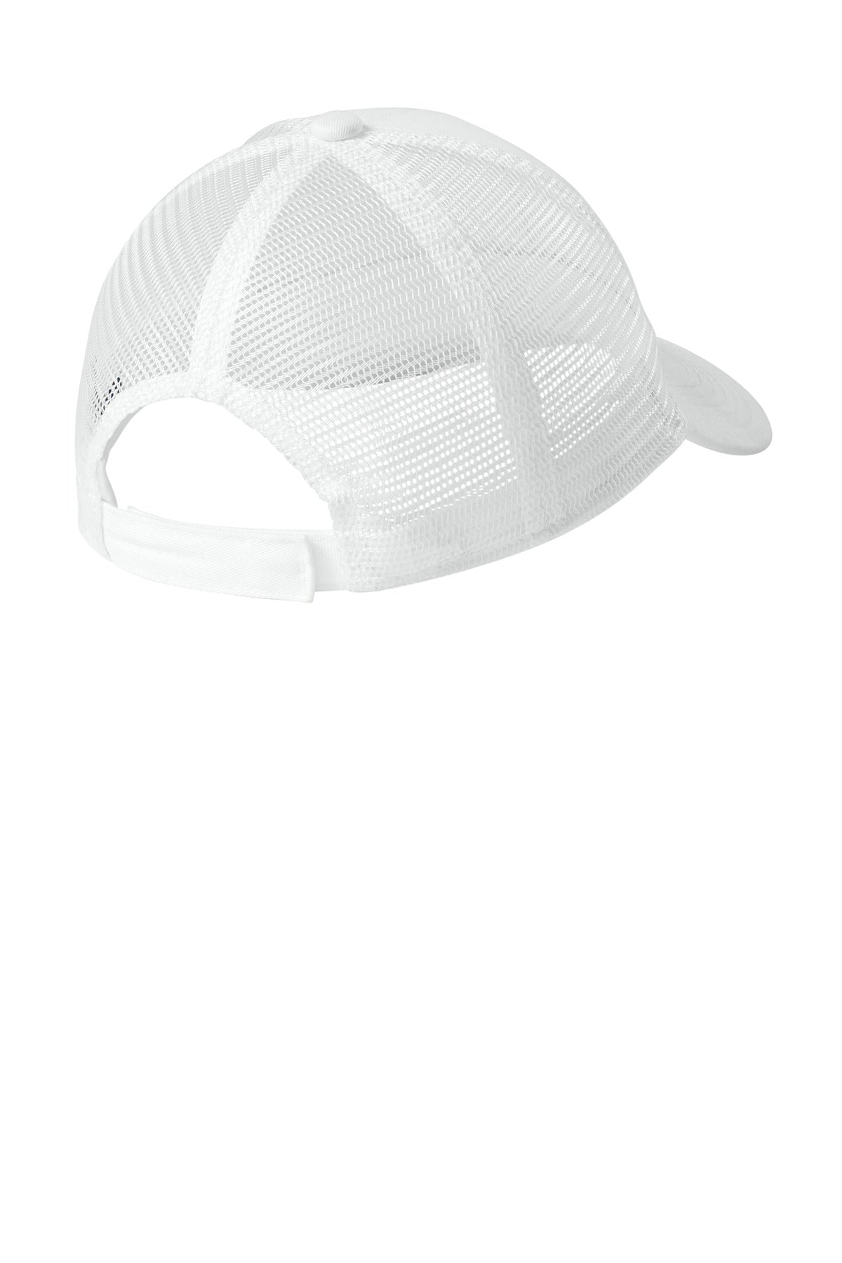 Port Authority Adjustable Mesh Back Cap. C911 - White - back