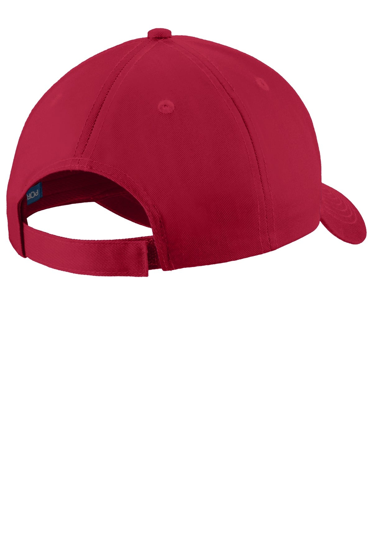 Port Authority Uniforming Twill Cap. C913 - Red - back