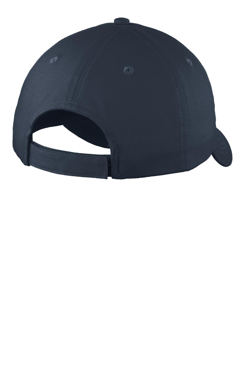 Port Authority Youth Six-Panel Unstructured Twill Cap. YC914 - Navy - back