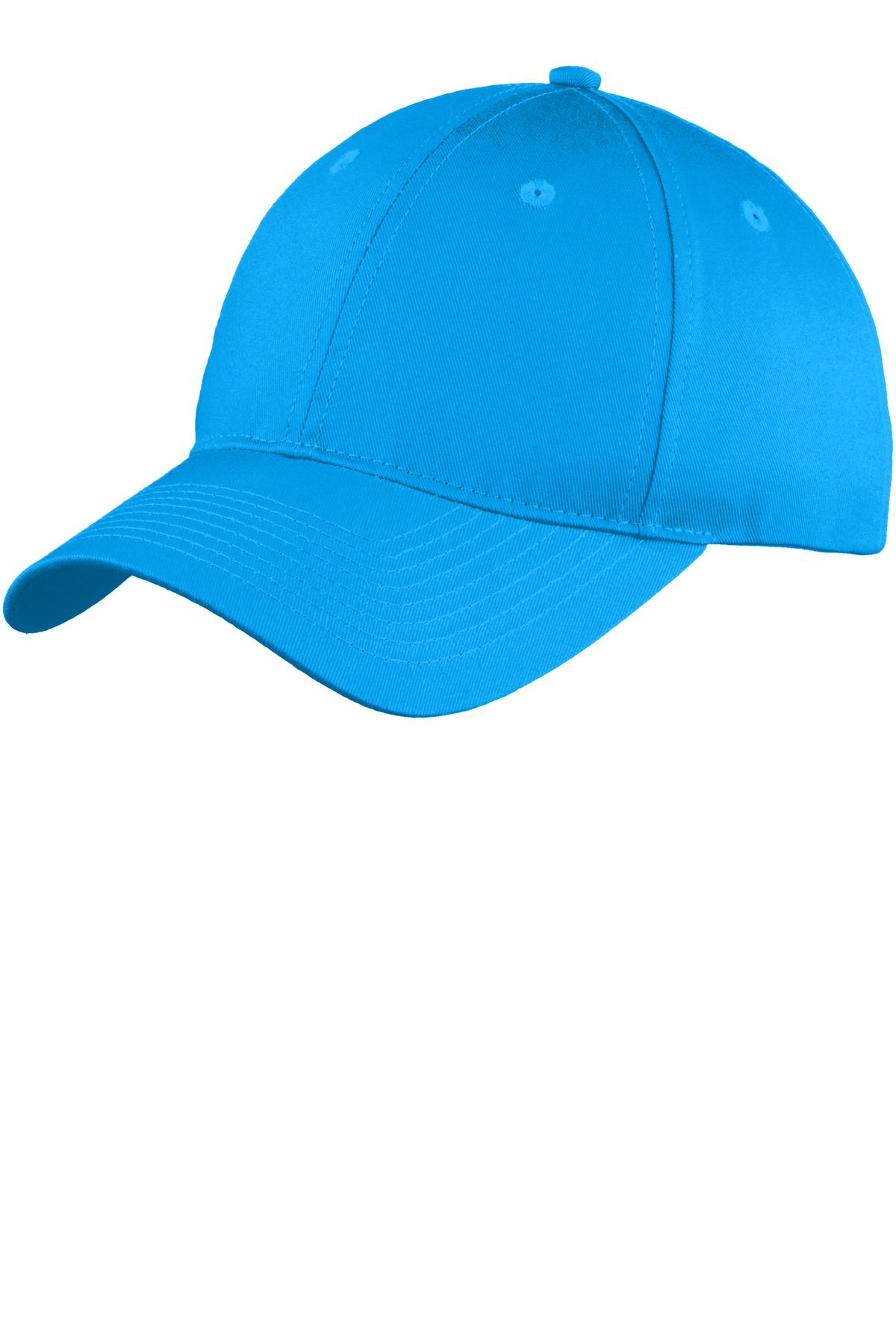 Port Authority® Six-Panel Unstructured Twill Cap. C914