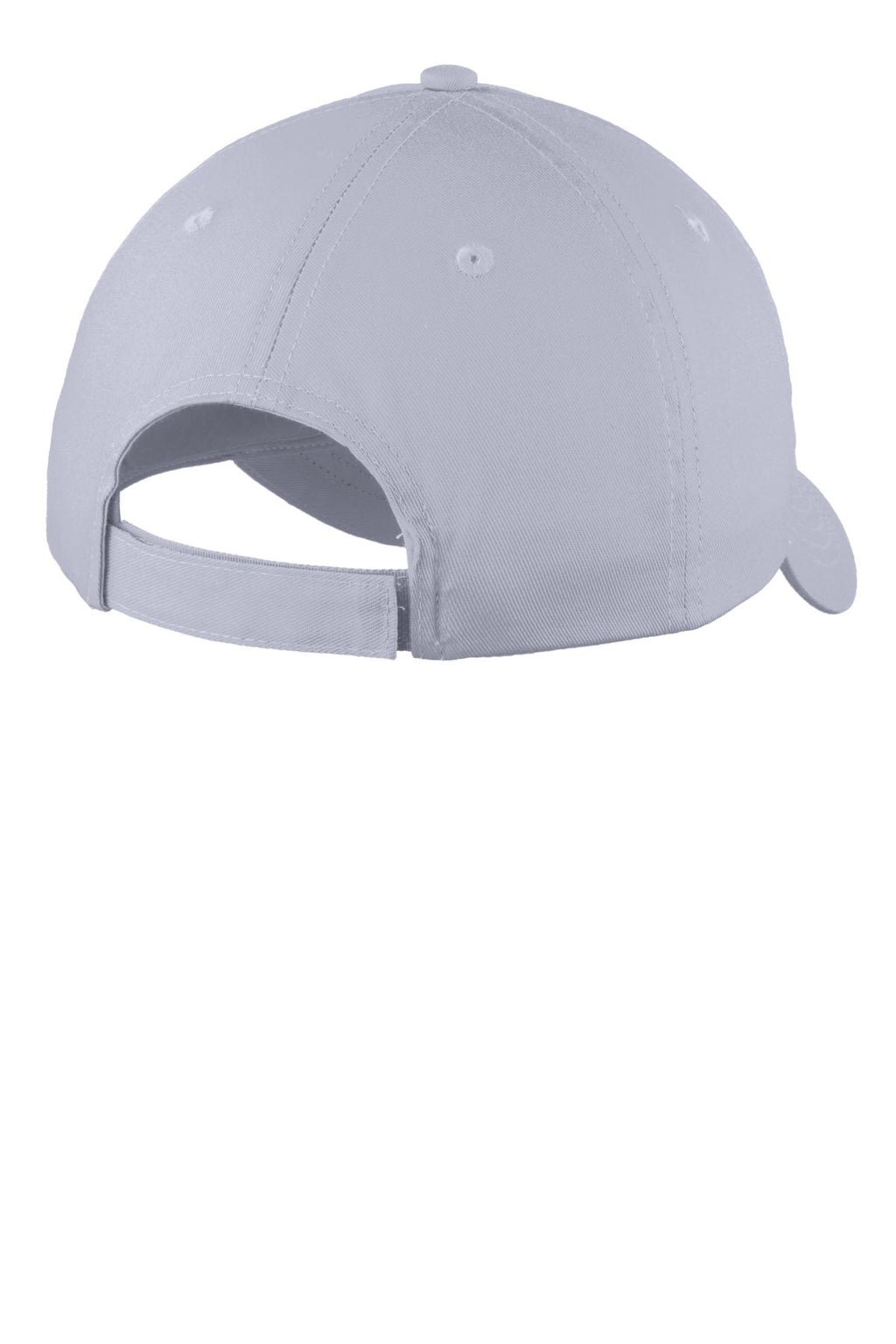 Port Authority Youth Six-Panel Unstructured Twill Cap. YC914 - Silver - back