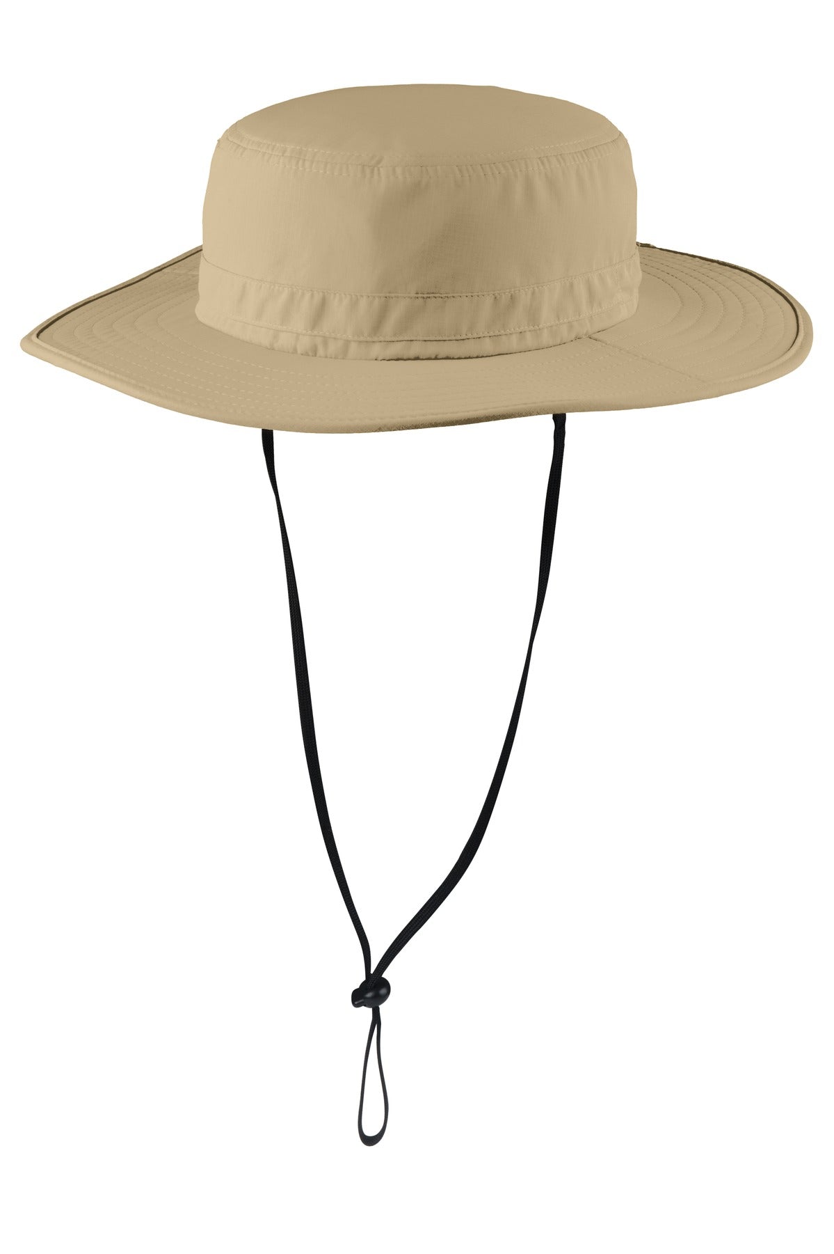 Port Authority Outdoor Wide-Brim Hat. C920 - Coffee Cream - front