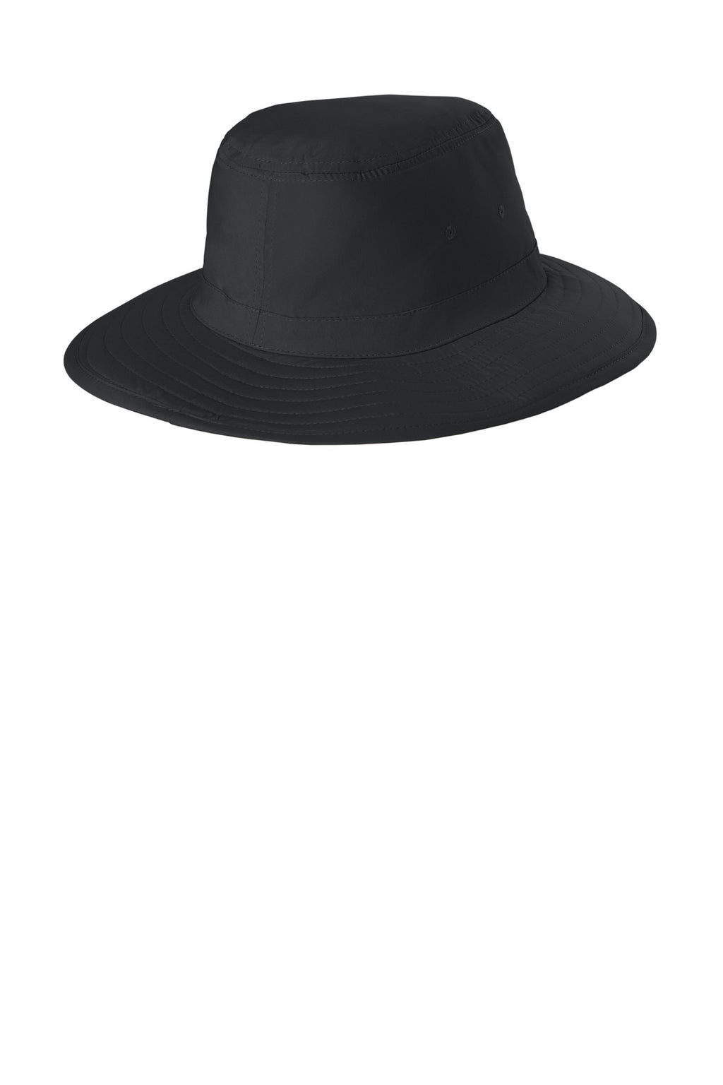 Port Authority Lifestyle Brim Hat. C921 - Black - back