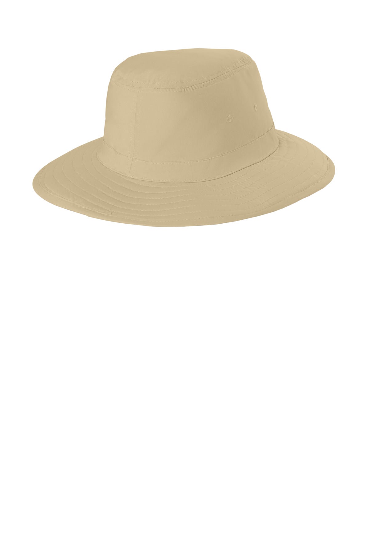 Port Authority Lifestyle Brim Hat. C921 - Stone - back