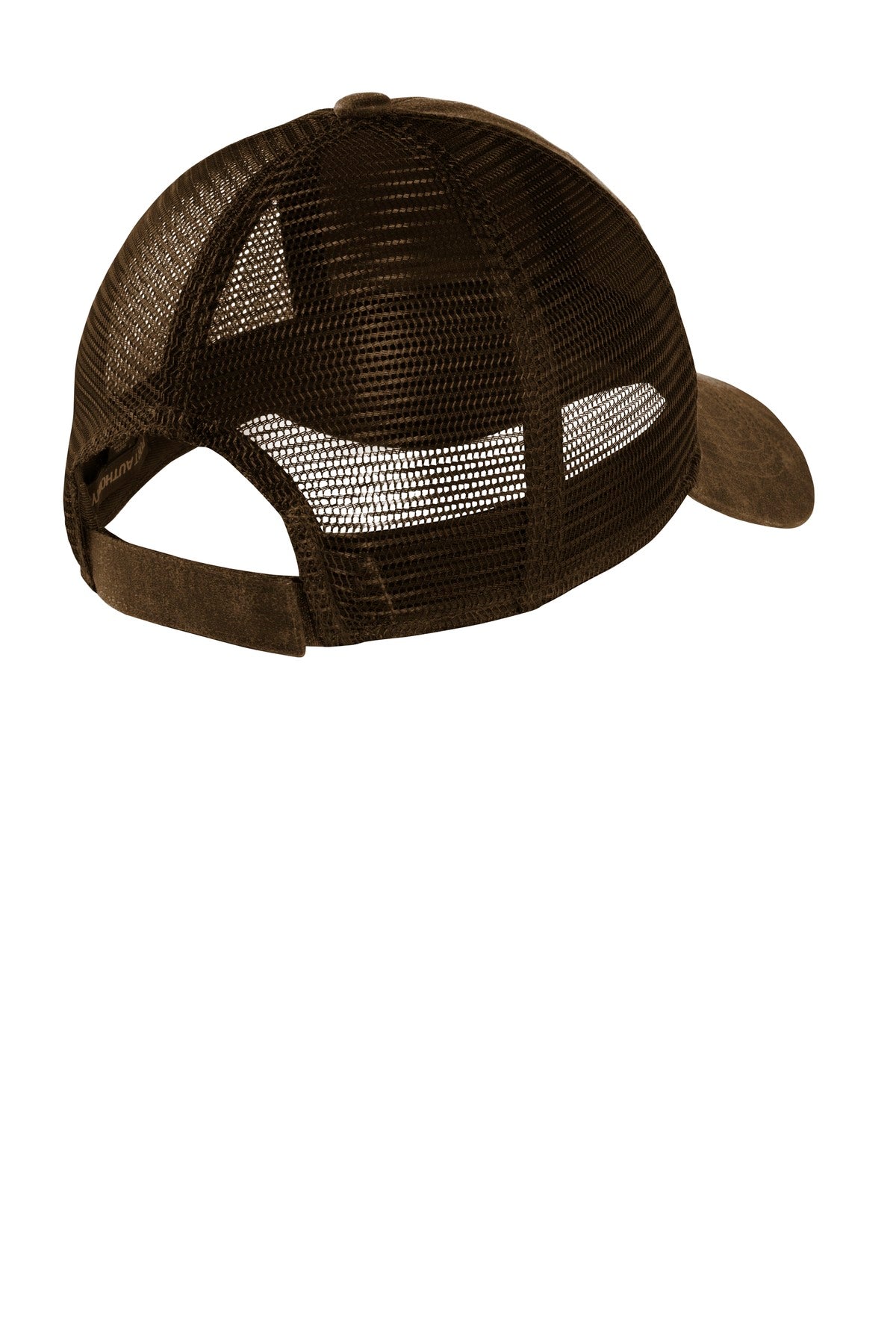 Port Authority Pigment Print Mesh Back Cap. C927 - Brown - back