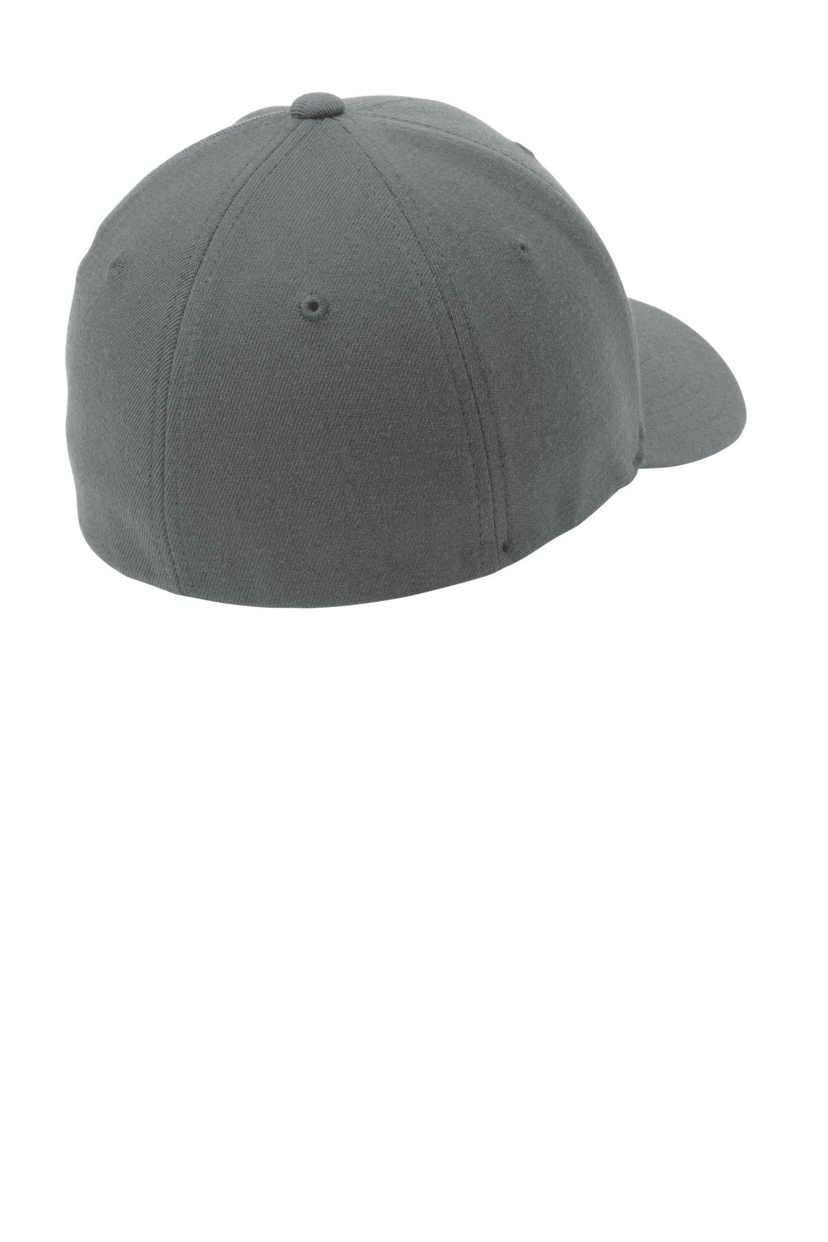 Port Authority Flexfit Wool Blend Cap. C928 - Grey - back