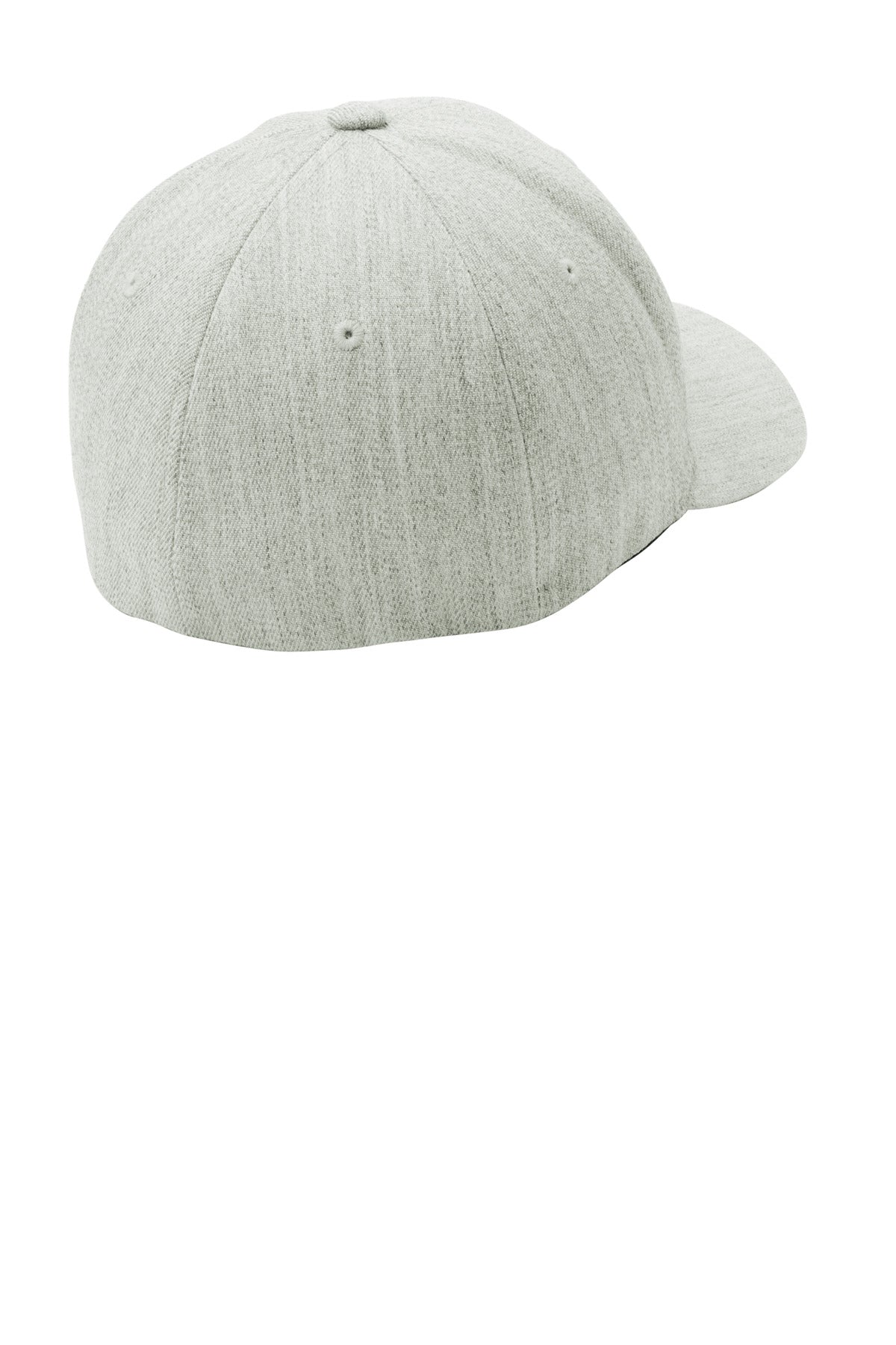 Port Authority Flexfit Wool Blend Cap. C928 - Light Heather Grey - back